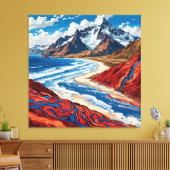 Impression sur toile tendue (Insitu(Salon))