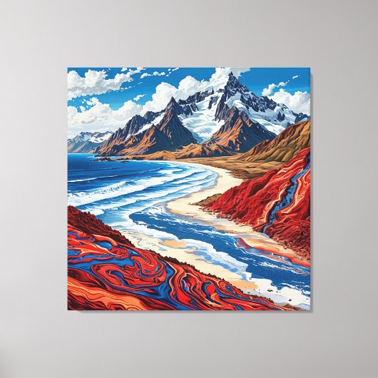 Impression sur toile tendue (Recto)