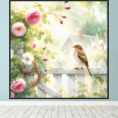 Impression sur toile tendue (Insitu (Plancher de Bois))