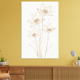 Impression sur toile tendue
