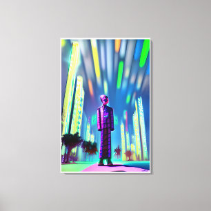 Impression sur toile tendue