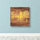 Impression sur toile tendue (Insitu (Plancher de Bois))
