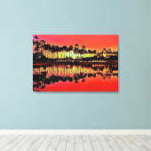Impression sur toile tendue (Insitu (Plancher de Bois))