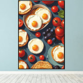 Impression sur toile tendue (Insitu (Plancher de Bois))