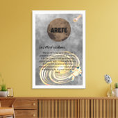 Impression sur toile tendue Arete (Insitu(Salon))