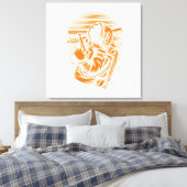 Impression sur toile tendue Astronaut Status (Insitu(Chambre))