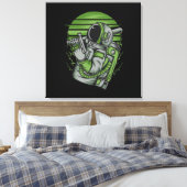 Impression sur toile tendue Astronaute Statut (Insitu(Chambre))