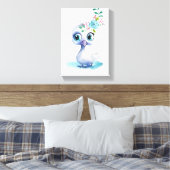 Impression sur toile tendue Canard blanc mignon (Insitu(Chambre))
