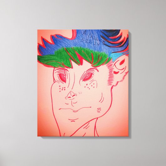Impression sur toile tendue d'animation Creature F (Recto)