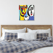 Impression sur toile tendue d'art abstrait (Insitu(Chambre))