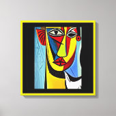 Impression sur toile tendue d'art abstrait (Recto)