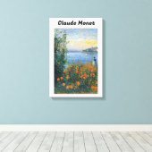 Impression sur toile tendue de Claude Monet (Insitu (Plancher de Bois))