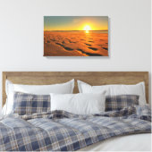 Impression sur toile tendue de coucher de soleil s (Insitu(Chambre))