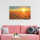 Impression sur toile tendue de coucher de soleil s (Insitu(Salon))