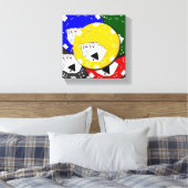 Impression sur toile tendue de jetons de poker (Insitu(Chambre))