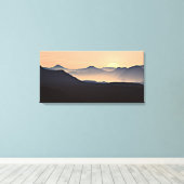 Impression sur toile tendue de la silhouette des m (Insitu (Plancher de Bois))