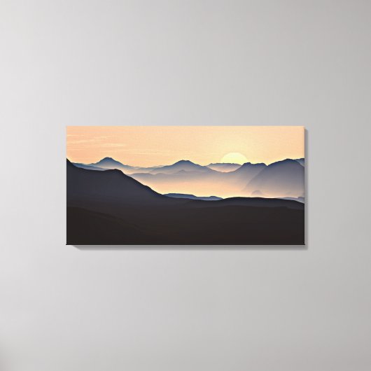 Impression sur toile tendue de la silhouette des m (Recto)