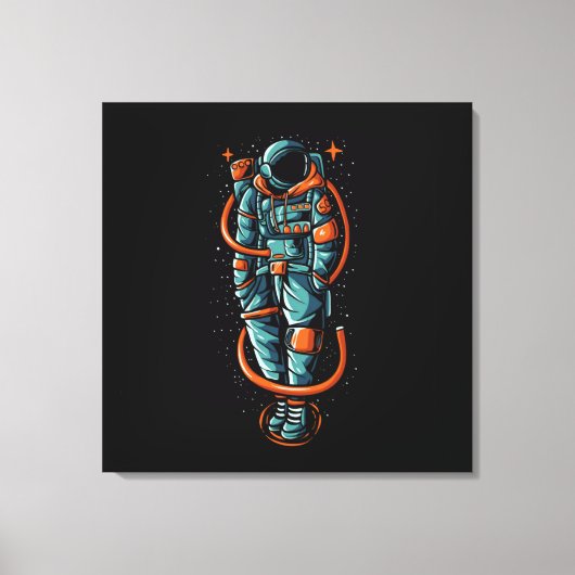 Impression sur toile tendue de l'état d'astronaute (Recto)