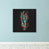 Impression sur toile tendue de l'état d'astronaute (Insitu (Plancher de Bois))