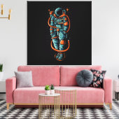 Impression sur toile tendue de l'état d'astronaute (Insitu(Salon))