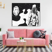 Impression sur toile tendue de l'état d'astronaute (Insitu(Salon))
