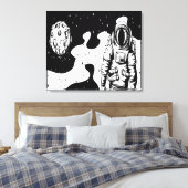 Impression sur toile tendue de l'état d'astronaute (Insitu(Chambre))