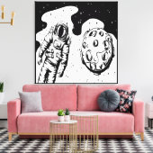 Impression sur toile tendue de l'état d'astronaute (Insitu(Salon))