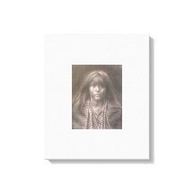 Impression sur toile tendue de Mosa, enfant Mohave