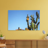 Impression sur toile tendue de plante de cactus en (Insitu(Salon))