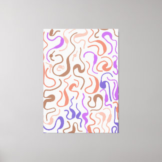Impression sur toile tendue de style minimaliste