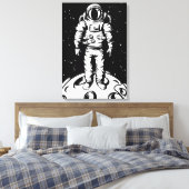 Impression sur toile tendue du statut d'astronaute (Insitu(Chambre))