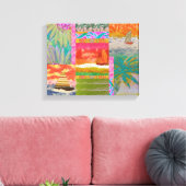 Impression sur toile tendue d'un bateau à voile tr (Insitu(Salon))