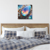 Impression sur toile tendue (Feu d'opale-9) (Insitu(Chambre))