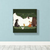 Impression sur toile tendue figdewdrop Jour de pri (Insitu (Plancher de Bois))