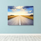 Impression sur toile tendue Find Your Way (Insitu (Plancher de Bois))