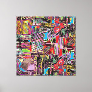 Impression sur toile tendue – Fractales urbaines