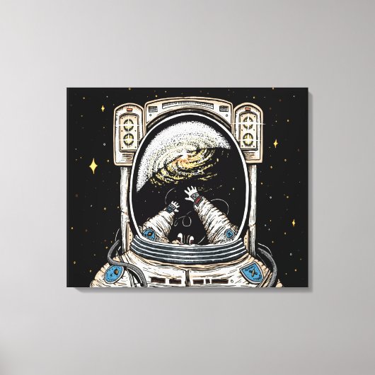Impression sur toile tendue Lost In Space (Recto)
