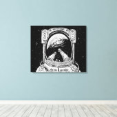 Impression sur toile tendue Lost In Space (Insitu (Plancher de Bois))