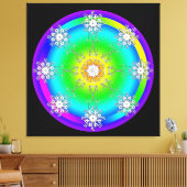 Impression sur toile tendue mandala celtique (Insitu(Salon))