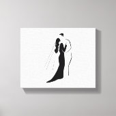 Impression sur toile tendue - Mariage (Recto)
