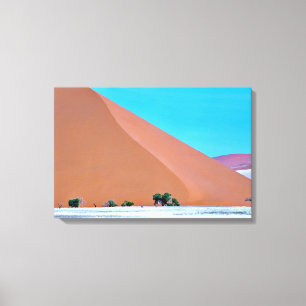 Impression sur toile tendue namibie sossusvlei