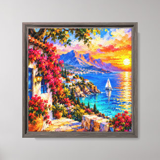 Impression sur toile tendue "Nature"