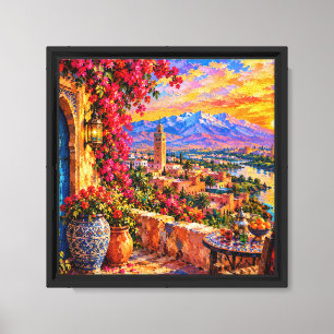 Impression sur toile tendue, Nature