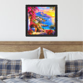 Impression sur toile tendue, paysage. (Insitu(Chambre))
