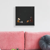 Impression sur toile tendue Regarde les étoiles (Insitu(Salon))
