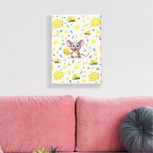 Impression sur toile tendue Souris Fromage Chat Ét (Insitu(Salon))