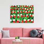 Impression sur toile tendue tulipes (Insitu(Salon))
