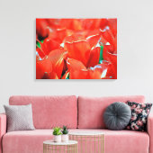 Impression sur toile tendue tulipes (Insitu(Salon))
