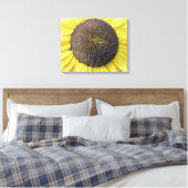 Impression sur toile Tournesol jaune (Insitu(Chambre))