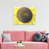 Impression sur toile Tournesol jaune (Insitu(Salon))